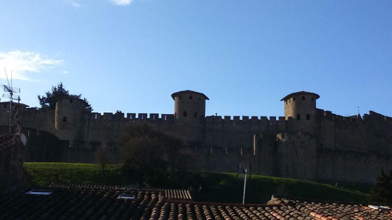 Gite Les 3 Tours 1E Etage Carcassonne Eksteriør bilde