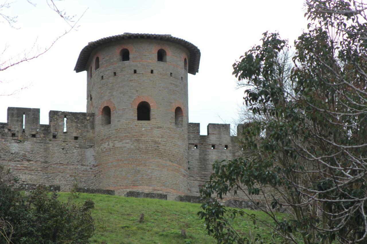 Gite Les 3 Tours 1E Etage Carcassonne Eksteriør bilde
